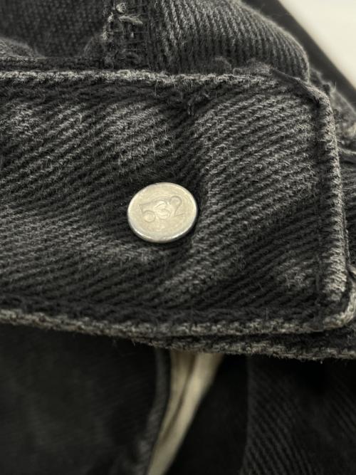 LEVI'S（リーバイス）LEVI'S (リーバイス) LEVI'S リーバイス 90's 96年製 USA製 先染めブラック デニム ジーンズ W33 ブラック サイズ:W33 L36の古着・服飾アイテム