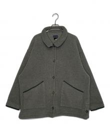 Patagonia（パタゴニア）の古着「Patagonia パタゴニア 90's 雪なし アメリカ製 シンチラシャーリングコート フォレストグリーン フリースジャケット ボアジャケット 」｜グリーン