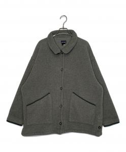 Patagonia「Patagonia パタゴニア 90's 雪なし アメリカ製 シンチラシャーリングコート フォレストグリーン フリースジャケット ボアジャケット 」