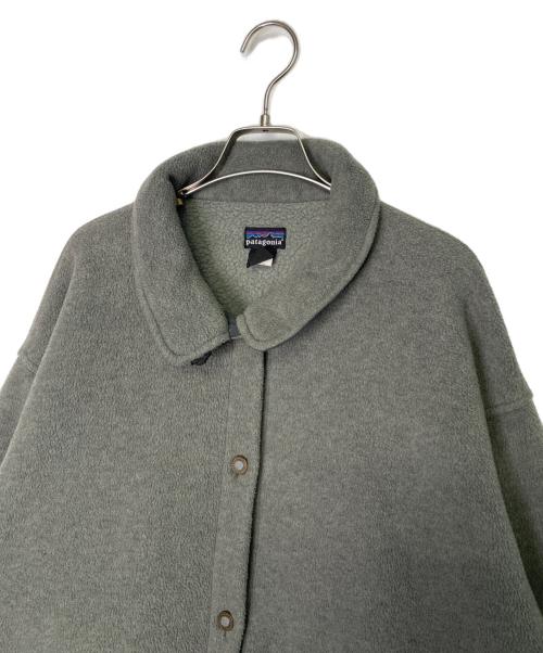 Patagonia（パタゴニア）Patagonia (パタゴニア) Patagonia パタゴニア 90's 雪なし アメリカ製 シンチラシャーリングコート フォレストグリーン フリースジャケット ボアジャケット  グリーン サイズ:Mの古着・服飾アイテム