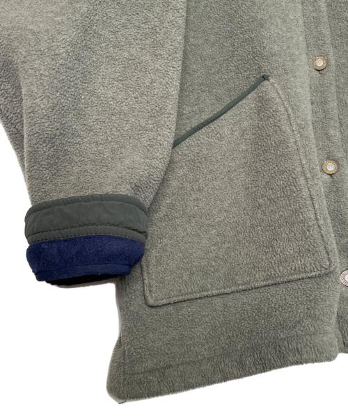 Patagonia（パタゴニア）Patagonia (パタゴニア) Patagonia パタゴニア 90's 雪なし アメリカ製 シンチラシャーリングコート フォレストグリーン フリースジャケット ボアジャケット  グリーン サイズ:Mの古着・服飾アイテム