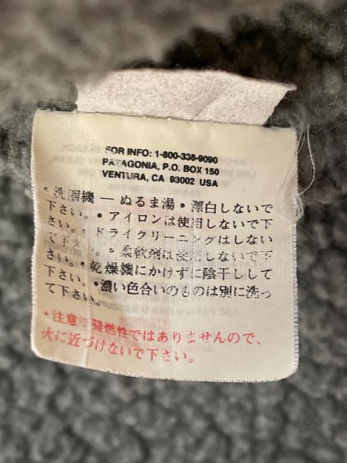 Patagonia（パタゴニア）Patagonia (パタゴニア) Patagonia パタゴニア 90's 雪なし アメリカ製 シンチラシャーリングコート フォレストグリーン フリースジャケット ボアジャケット  グリーン サイズ:Mの古着・服飾アイテム