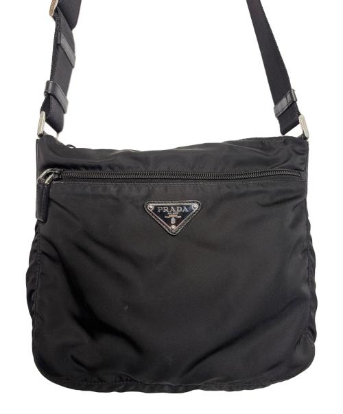PRADA（プラダ）PRADA (プラダ) ショルダーバッグ ブラックの古着・服飾アイテム