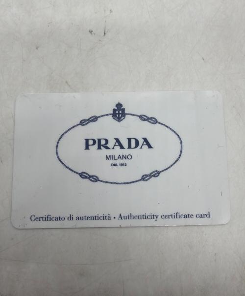 PRADA（プラダ）PRADA (プラダ) ショルダーバッグ ブラックの古着・服飾アイテム