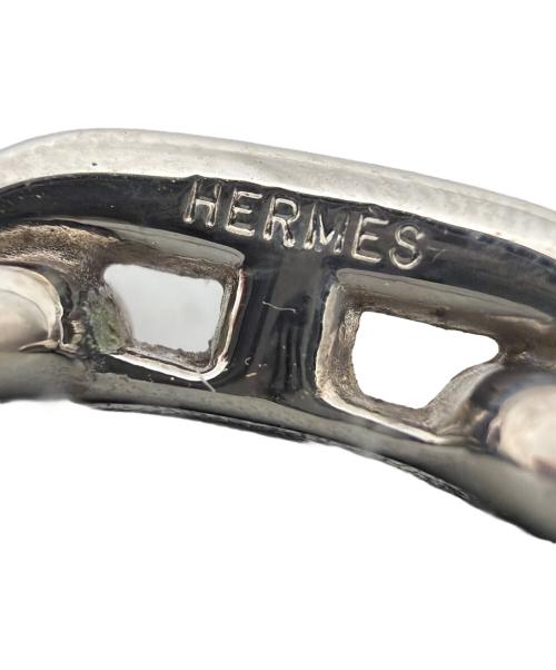 HERMES（エルメス）HERMES (エルメス) バングル シルバー×グレーの古着・服飾アイテム