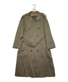 Burberry's（バーバリーズ）の古着「Burberry's バーバリーズ 90年代 トレンチコート カーキ ワッシャーコットン ギャバジン」｜カーキ