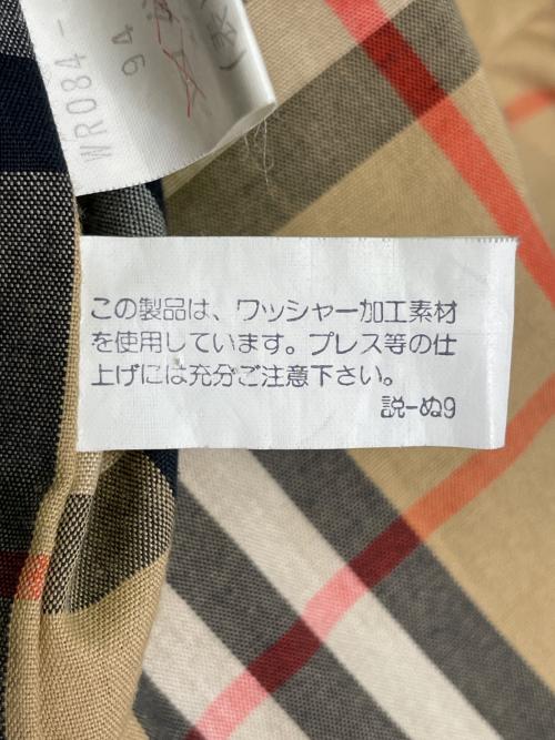 Burberry's（バーバリーズ）Burberry's (バーバリーズ) Burberry's バーバリーズ 90年代 トレンチコート カーキ ワッシャーコットン ギャバジン カーキ サイズ:94 175の古着・服飾アイテム