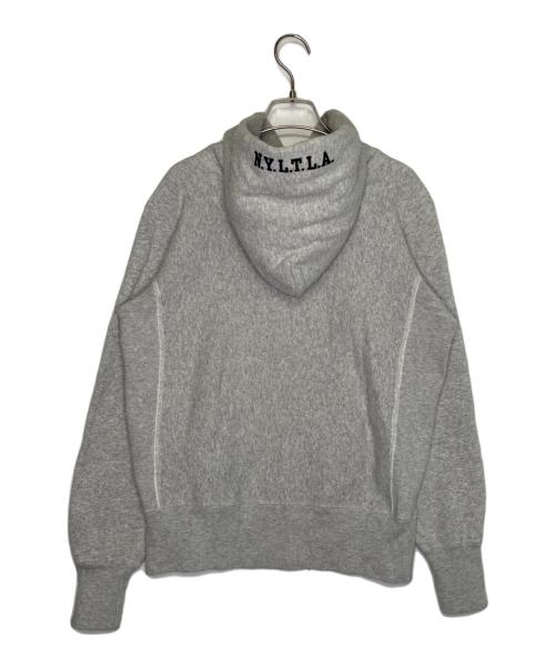 stussy（ステューシー）stussy Champion REVERSE WEAVE stussy ステューシー Champion チャンピオン World Tour ワールドツアー アーチロゴ リバースウィーブ パーカー グレー サイズ:Sの古着・服飾アイテム