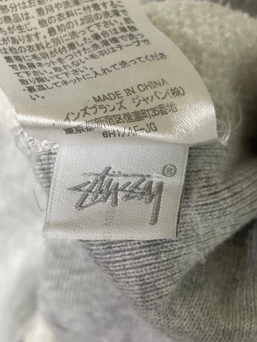 stussy（ステューシー）stussy Champion REVERSE WEAVE stussy ステューシー Champion チャンピオン World Tour ワールドツアー アーチロゴ リバースウィーブ パーカー グレー サイズ:Sの古着・服飾アイテム