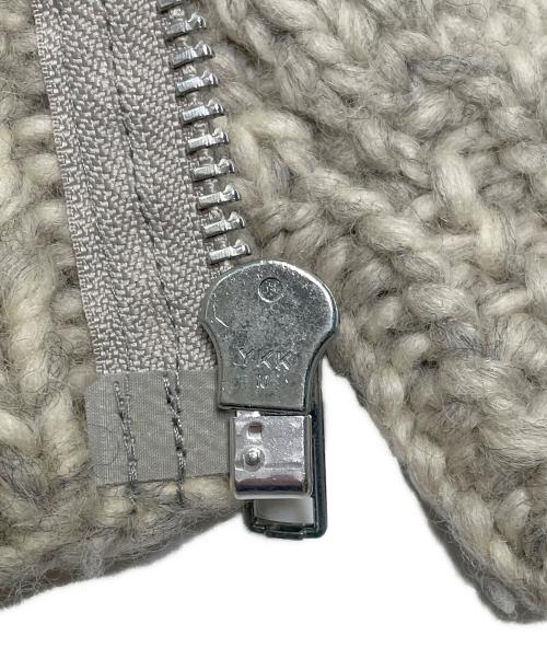 CANADIAN SWEATER（カナディアンセーター）CANADIAN SWEATER CANADIAN SWEATER カナディアンセーター カウチンセーター DEER & TREE トナカイ柄 手編み ハンドメイド アイボリー 厚手 ベージュ サイズ:手編みのため不明の古着・服飾アイテム