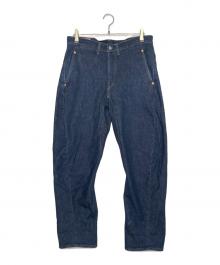 LEVI'S PReMIUM（リーバイス プレミアム）の古着「LEVI'S PReMIUM リーバイス プレミアム ENGINEERED エンジニアード LEJ570 デニムパンツ ジーンズ 立体裁断 片ポケ インディゴ」｜インディゴ