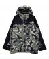 THE NORTH FACE（ザ ノース フェイス）の古着「THE NORTH FACE ザ ノース フェイス Novelty Mountain Light Jacket ノベルティマウンテンライトジャケット マウンテンパーカー ナイロンジャケット ローレルリースグリーンカモ」｜ブラック×オリーブ