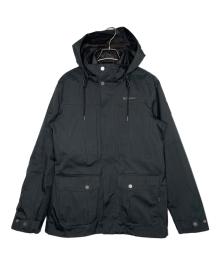 Columbia（コロンビア）の古着「Columbia コロンビア ホライズンズパインインターチェンジジャケット 中綿ジャケット 3WAY ダークアンバー OMNI-HEAT」｜ブラック