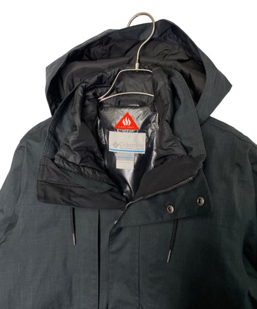 Columbia（コロンビア）Columbia (コロンビア) Columbia コロンビア ホライズンズパインインターチェンジジャケット 中綿ジャケット 3WAY ダークアンバー OMNI-HEAT ブラック サイズ:Sの古着・服飾アイテム