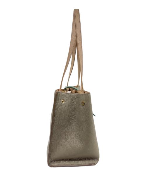 FURLA（フルラ）FURLA (フルラ) ショルダーバッグ ベージュ×グリーンの古着・服飾アイテム