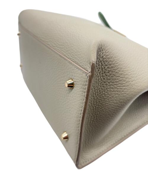 FURLA（フルラ）FURLA (フルラ) ショルダーバッグ ベージュ×グリーンの古着・服飾アイテム
