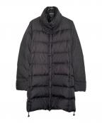 DUVETICAデュベティカ）の古着「DUVETICA デュベティカ 2015-16AW LOTHIRIEL ロシリエル ウール マットナイロン 切替 ダウンコート」｜ブラック