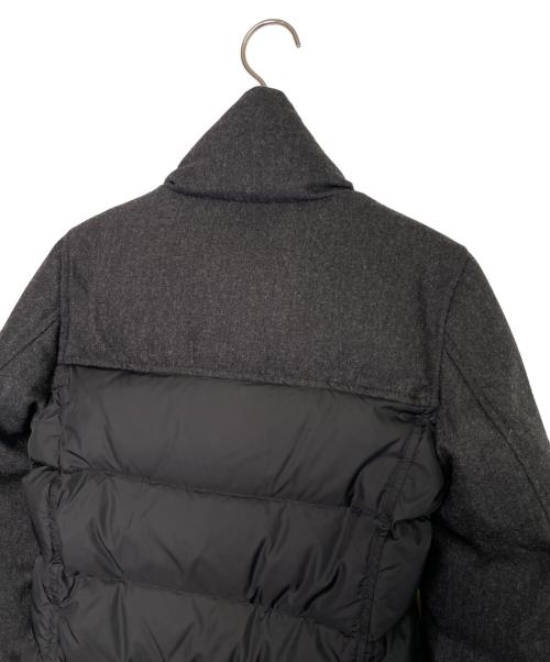 DUVETICA（デュベティカ）DUVETICA (デュベティカ) DUVETICA デュベティカ 2015-16AW LOTHIRIEL ロシリエル ウール マットナイロン 切替 ダウンコート ブラック サイズ:40の古着・服飾アイテム