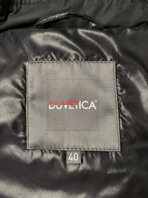 DUVETICA（デュベティカ）DUVETICA (デュベティカ) DUVETICA デュベティカ 2015-16AW LOTHIRIEL ロシリエル ウール マットナイロン 切替 ダウンコート ブラック サイズ:40の古着・服飾アイテム