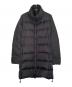 DUVETICA（デュベティカ）の古着「DUVETICA デュベティカ 2015-16AW LOTHIRIEL ロシリエル ウール マットナイロン 切替 ダウンコート」｜ブラック
