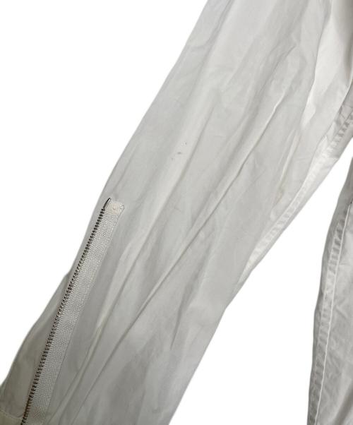 UNDERCOVER（アンダーカバー）UNDERCOVER (アンダーカバー) UNDERCOVER アンダーカバー 2021SS ジップデザイン 長袖シャツ ホワイト ホワイト サイズ:3の古着・服飾アイテム