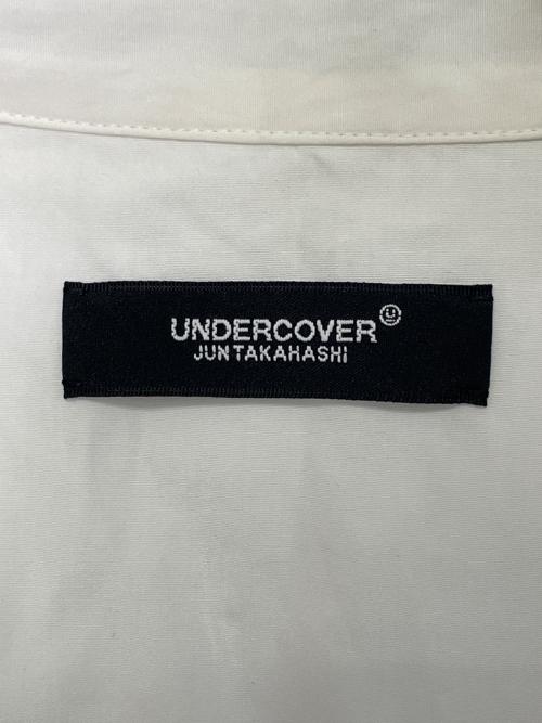 UNDERCOVER（アンダーカバー）UNDERCOVER (アンダーカバー) UNDERCOVER アンダーカバー 2021SS ジップデザイン 長袖シャツ ホワイト ホワイト サイズ:3の古着・服飾アイテム