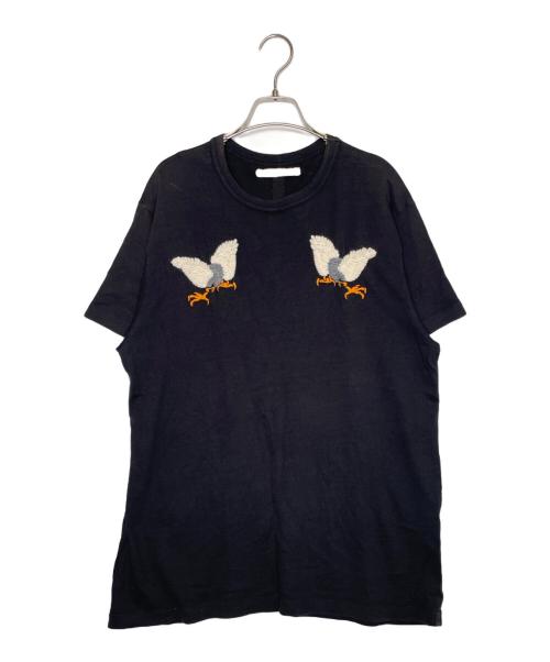 OFFWHITE（オフホワイト）OFFWHITE (オフホワイト) OFF WHITE オフホワイト 2016SS Eagle Embroidery Tee イーグル刺繍 鷲 Tシャツ ブラック サイズ:Sの古着・服飾アイテム