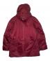ALPHA INDUSTRIES ALPHA INDUSTRIES アルファ 80~90's  N-3B フライトジャケット 中綿コート MIL-J-6279 ボルドー USA製 レプリカ 民間 レッド サイズ:M：8000円
