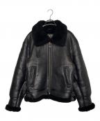 US ARMYユーエスアーミー）の古着「US ARMY AIR FORCE STYLE JACKET エアーフォース レプリカ TYPE B-3 ムートンフライトジャケット」｜ブラック