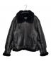 US ARMY（ユーエスアーミー）の古着「US ARMY AIR FORCE STYLE JACKET エアーフォース レプリカ TYPE B-3 ムートンフライトジャケット」｜ブラック