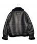 US ARMY (ユーエスアーミー) US ARMY AIR FORCE STYLE JACKET エアーフォース レプリカ TYPE B-3 ムートンフライトジャケット ブラック サイズ:S：18000円