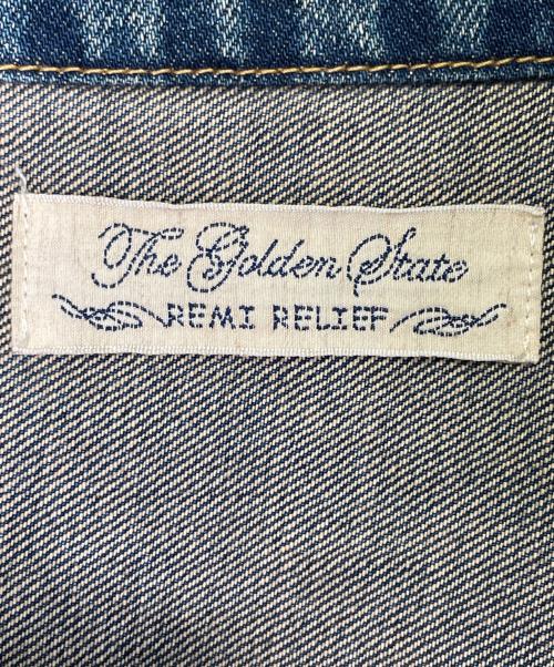 REMI RELIEF（レミレリーフ）REMI RELIEF (レミレリーフ) REMI RELIEF レミレリーフ 大戦モデル 1stタイプ デニムジャケット L インディゴ 濃紺 インディゴ サイズ:Lの古着・服飾アイテム