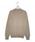 RING JACKET (リングジャケット) RING JACKET リングジャケット 薄手 ハイゲージ クルーネック ニット セーター ベージュ ベージュ サイズ:1：12000円