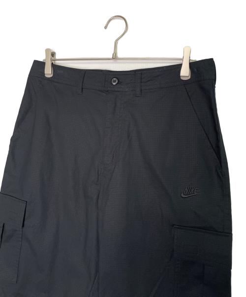 NIKE（ナイキ）NIKE (ナイキ) NIKE ナイキ クラブ カーゴパンツ リップストップ ブラック ブラック サイズ:M（W32×L32）の古着・服飾アイテム