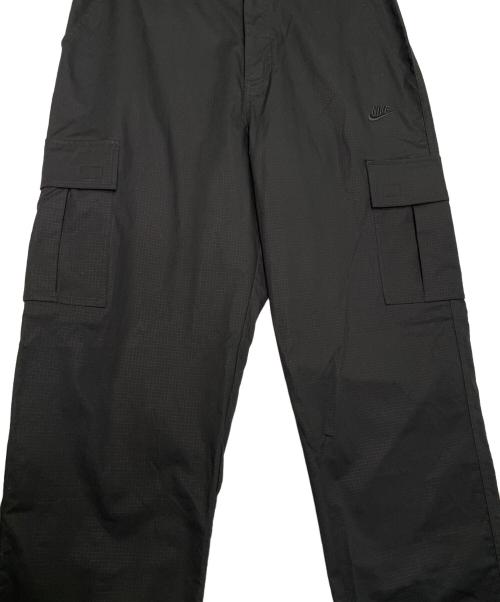 NIKE（ナイキ）NIKE (ナイキ) NIKE ナイキ クラブ カーゴパンツ リップストップ ブラック ブラック サイズ:M（W32×L32）の古着・服飾アイテム