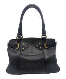 MULBERRY（マルベリー）の古着「レザートートバッグ」｜ブラック