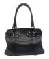 MULBERRY（マルベリー）の古着「レザートートバッグ」｜ブラック
