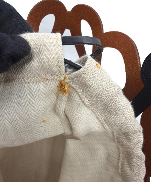 LOEWE（ロエベ）LOEWE (ロエベ) トートバッグ ブラウン×グレーの古着・服飾アイテム