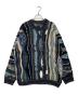 Coogi（クージー）の古着「COOGI クージー 90's 3Dニット セーター オーストラリア製 ブルー系」｜マルチカラー