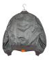 US ARMY ALPHA INDUSTRIES US AIR FORCE ALPHA アルファ US AIR FORCE エアフォース 60年代 米軍実物 官給品 MA-1フライトジャケット グリーン サイズ:LARGE：45000円