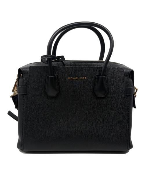 MICHAEL KORS（マイケルコース）MICHAEL KORS (マイケルコース) 2WAYショルダーバッグ ブラックの古着・服飾アイテム