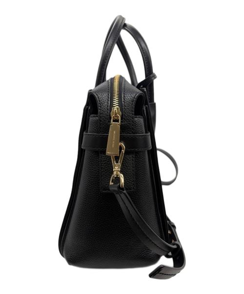 MICHAEL KORS（マイケルコース）MICHAEL KORS (マイケルコース) 2WAYショルダーバッグ ブラックの古着・服飾アイテム