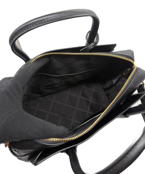 MICHAEL KORS（マイケルコース）MICHAEL KORS (マイケルコース) 2WAYショルダーバッグ ブラックの古着・服飾アイテム