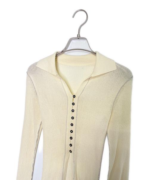 TODAYFUL（トゥデイフル）TODAYFUL (トゥデイフル) TODAYFUL トゥデイフル 2025SS Sheer Skipper Knit シアースキッパーニット ベージュ サイズ:Fの古着・服飾アイテム