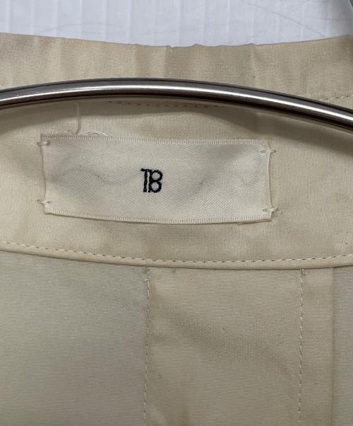 TOMORROWLAND .B（トゥモローランド ビー）TOMORROWLAND .B (トゥモローランド ビー) TOMORROWLAND .B トゥモローランド ビー マイクロタフタ ロングシャツ 長袖ワンピース ベージュ サイズ:Fの古着・服飾アイテム