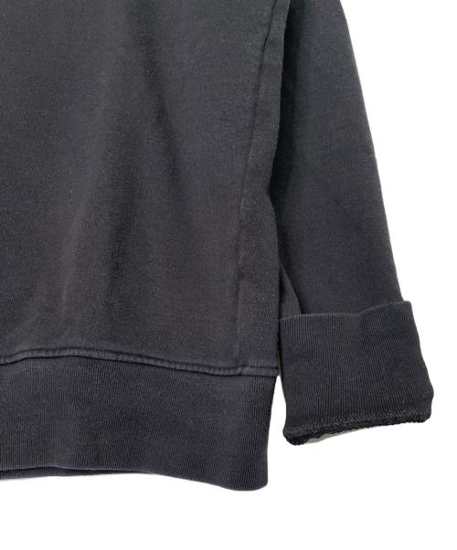 AMI Alexandre Mattiussi（アミアレクサンドルマテュッシ）AMI Alexandre Mattiussi AMI Alexandre Mattiussi アミアレクサンドルマテュッシ 2016SS AMI Patch パイルロゴ スウェット トレーナー ブラック サイズ:Lの古着・服飾アイテム