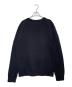 AMI Alexandre Mattiussi AMI Alexandre Mattiussi アミアレクサンドルマテュッシ 2016SS AMI Patch パイルロゴ スウェット トレーナー ブラック サイズ:L：10000円