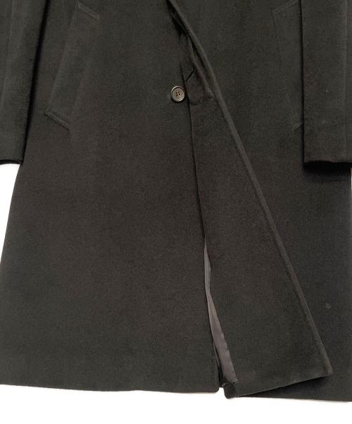 Paul Smith London（ポールスミスロンドン）Paul Smith London (ポールスミスロンドン) Paul Smith LONDON ポールスミス ロンドン 90~00年代 アンゴラ100% ステンカラーコート ロングコート 日本製 ブラック ブラック サイズ:Mの古着・服飾アイテム