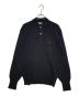 POLO RALPH LAUREN（ポロ・ラルフローレン）の古着「POLO RALPH LAUREN ポロ ラルフローレン 90's ラムウール ポロセーター ブラック ナイガイ」｜ブラック