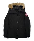 CANADA GOOSEカナダグース）の古着「CANADA GOOSE カナダグース CHARLOTTE PARKA シャーロット パーカ ダウンジャケット ジャパンフィットフィットモデル」｜ブラック